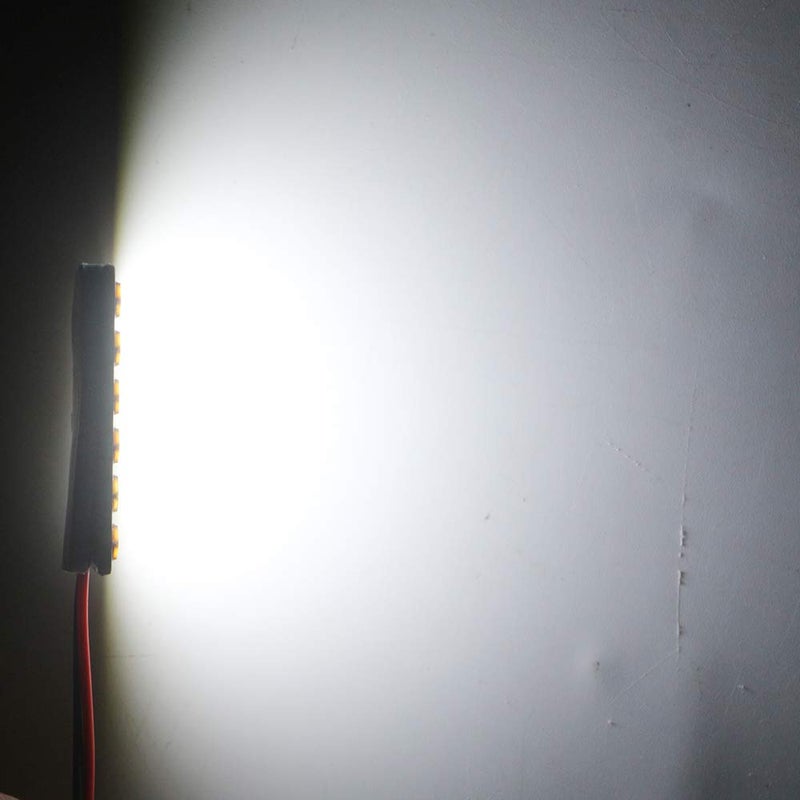 GLL Panel Interior Dome LED Reading Lights for Car Auto 2835 24-SMD White DC12V T10+BA9S+Festoon Adapter Pack Of 4 - Image 5